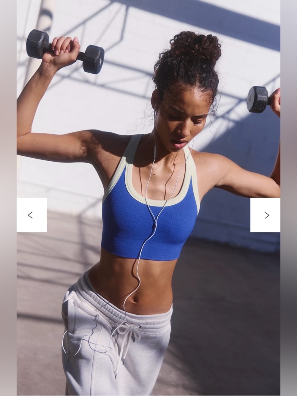 Free People Movement Go To Colorblock Sports Bra